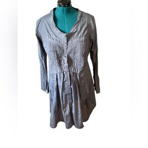 Silky Steel Grey Top